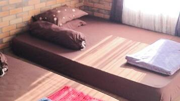Desk, rollaway beds, free WiFi, bed sheets