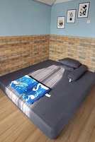 Escritorio, camas plegables/adicionales, wifi gratis y ropa de cama 