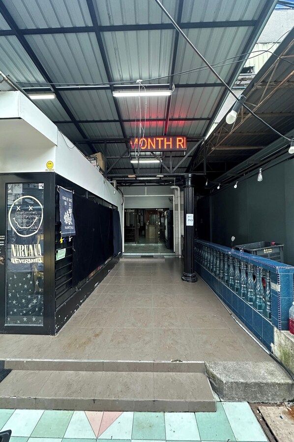 Entrada de la propiedad