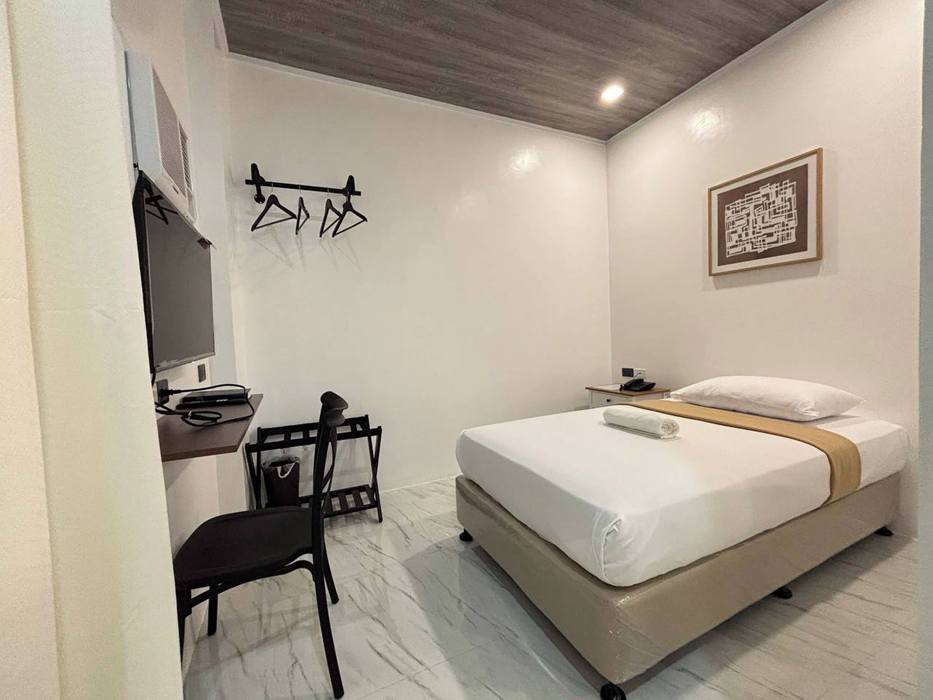 豪華單人房 | 書桌、免費無線上網、床單