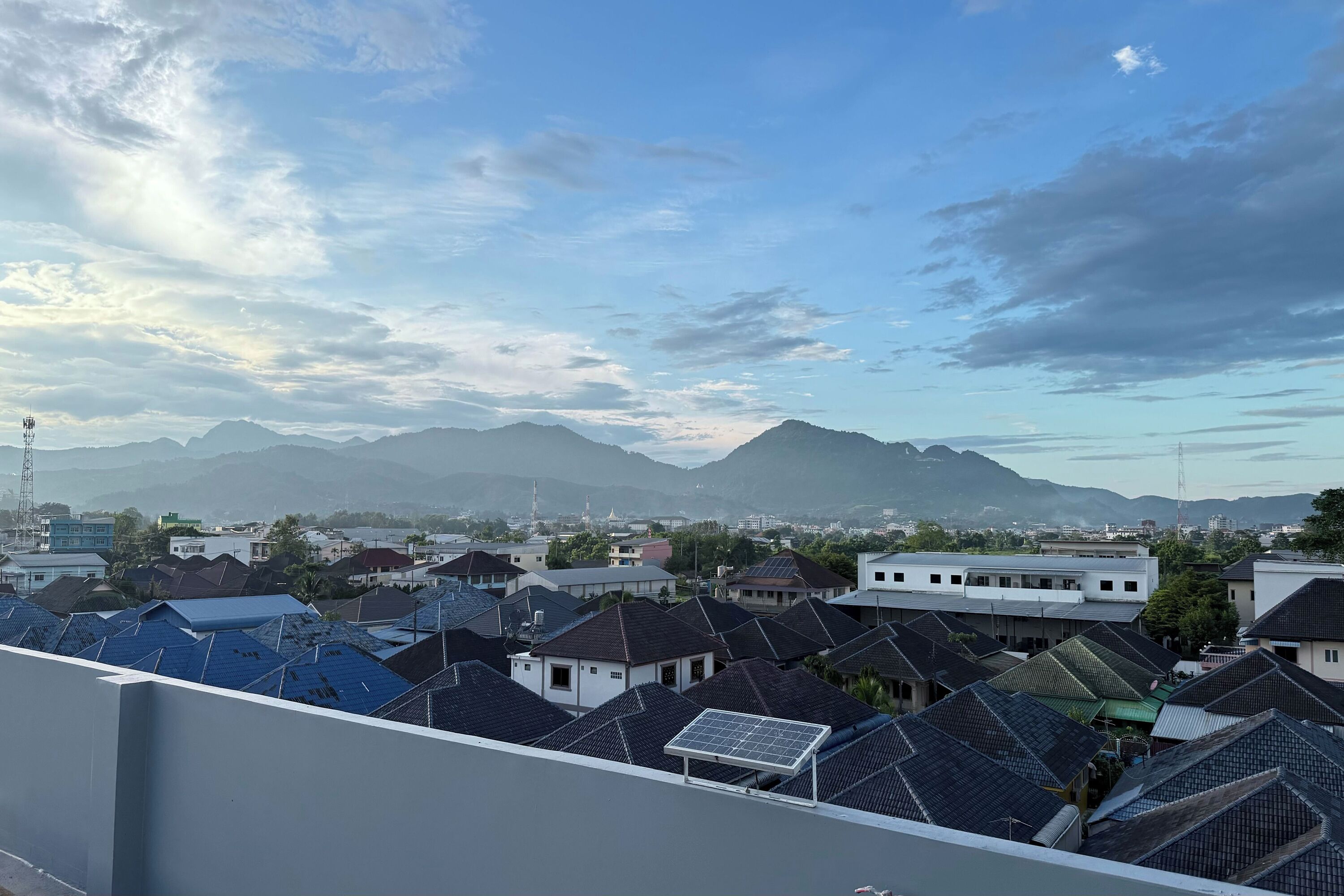 Vue sur les montagnes