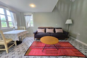 Villa, 1 Schlafzimmer | Schreibtisch, kostenloses WLAN, Bettwäsche