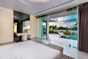 Apartamento, 2 habitaciones, piscina privada | Vistas desde la habitación
