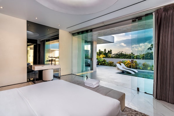 Apartment, 2 Bedrooms, Private Pool | View from room