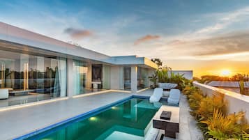Apartamento, 2 habitaciones, piscina privada | Piscina privada