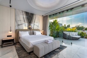Apartment, 2 Bedrooms, Private Pool | View from room