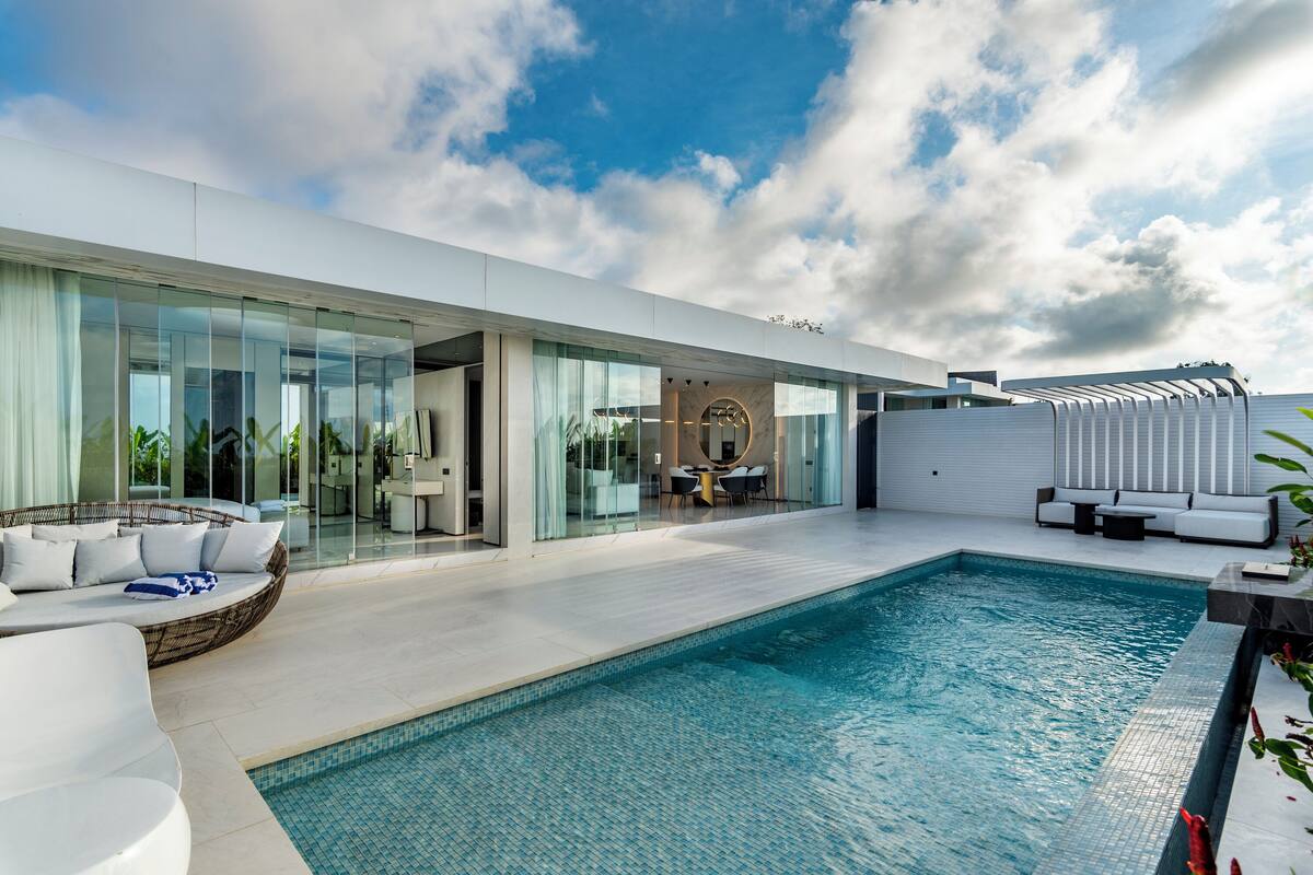 Apartamento, 1 habitación, piscina privada | Piscina privada