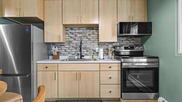 Microwave, oven, stovetop