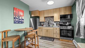 Microwave, oven, stovetop