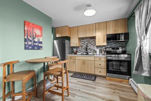 Microwave, oven, stovetop