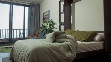 1 bedroom, iron/ironing board, free WiFi, bed sheets