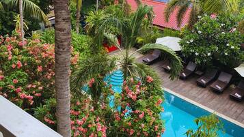 Deluxe Double, Balcony, Pool View | Balcony