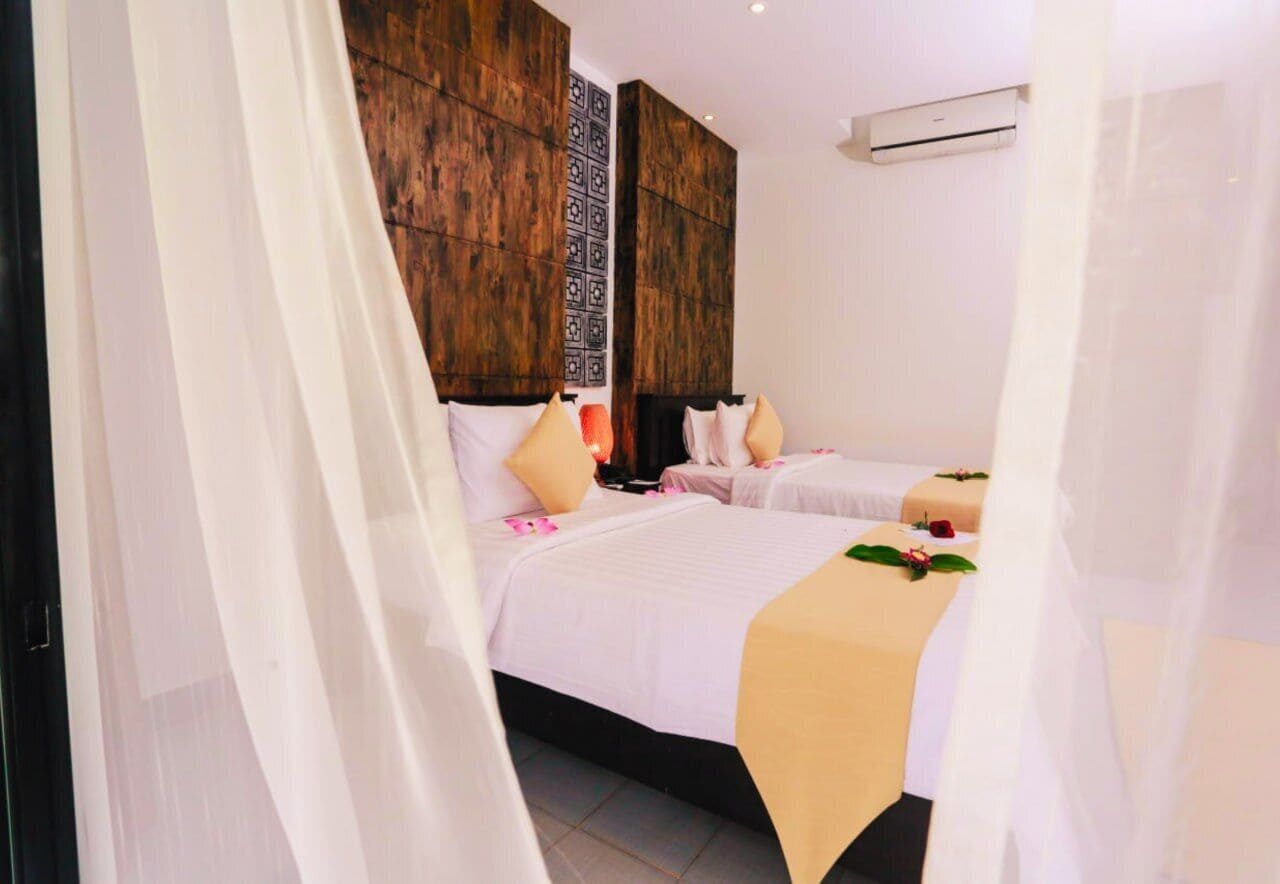 Deluxe Twin Room, Balcony, Garden View