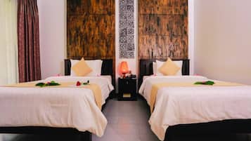 Deluxe Twin Room, Balcony, Garden View