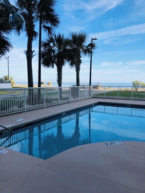 Indoor pool, outdoor pool