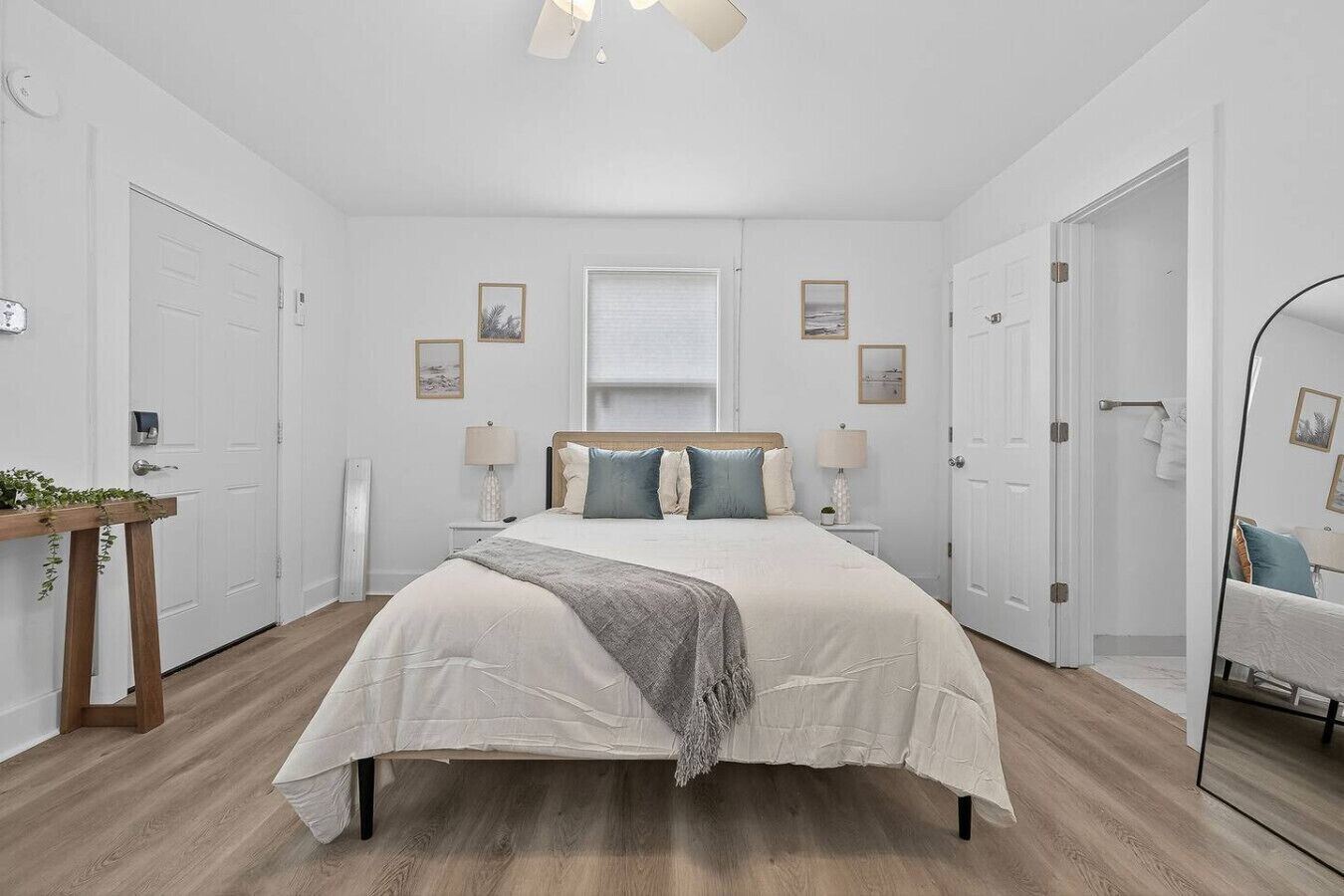 1 dormitorio, cuna de viaje, wifi gratis y ropa de cama