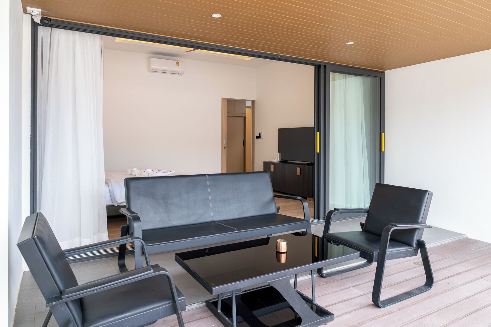 Vila, vista para o mar | Terraço/pátio