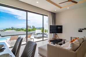 Villa, Meerblick | Ausblick vom Zimmer