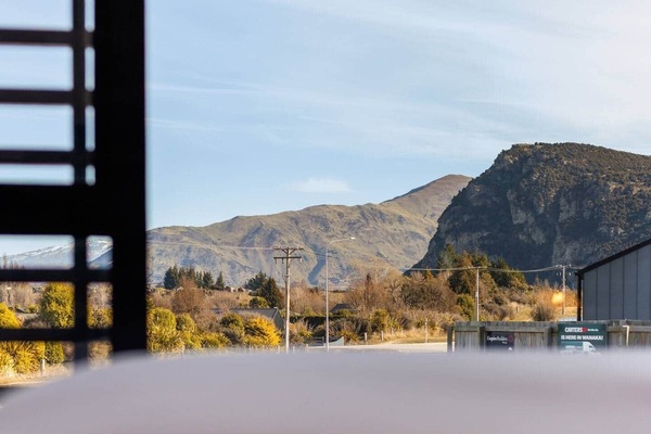 Blick von der Unterkunft