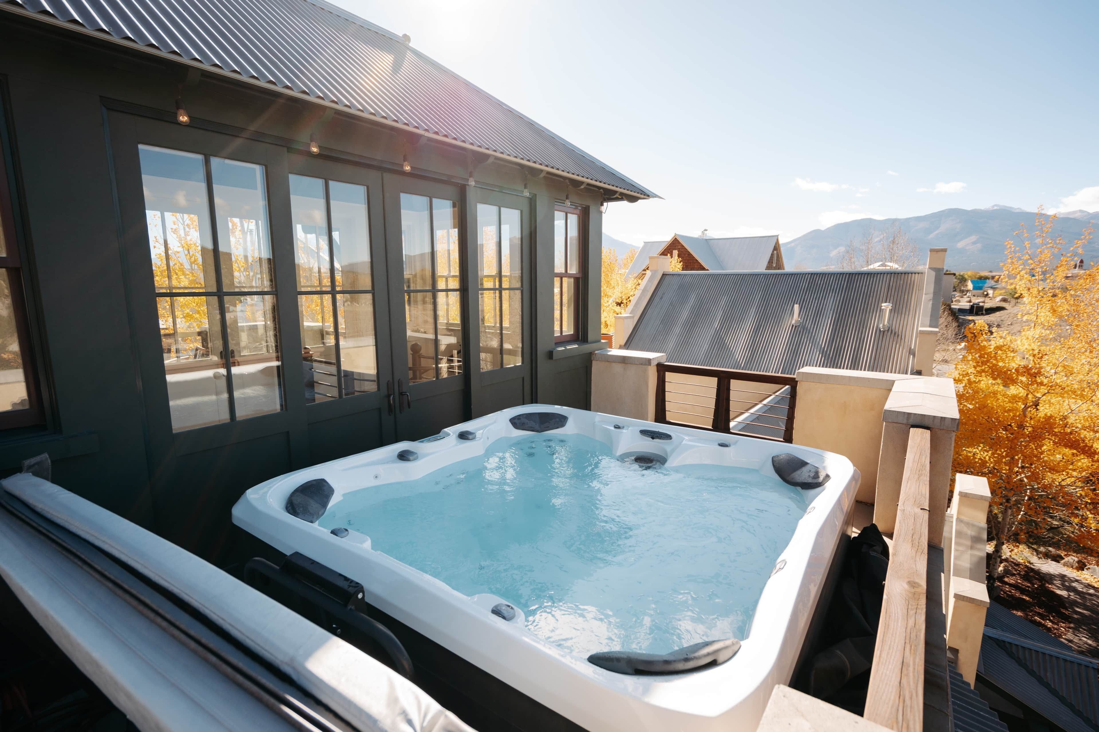 Bain à remous extérieur