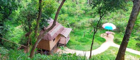 A szálláshely homlokzata