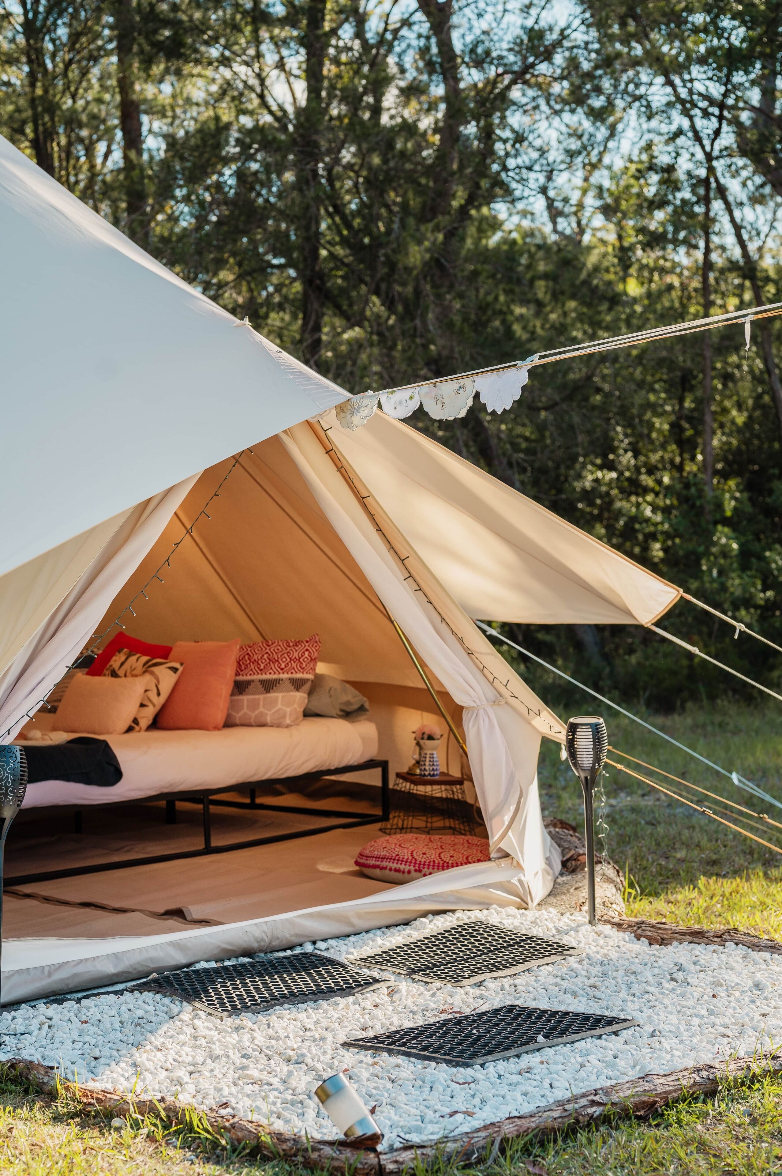 Overnattingsstedets uteområder