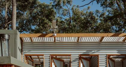 Triple 1xQueen 1xSingle Beds, Glamping tent