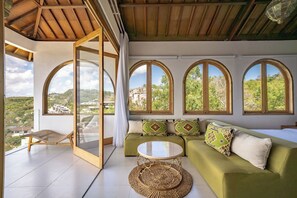 Living area - La Concha Villa and Studio Bingin (Pecatu)