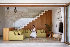 Living room - La Concha Villa and Studio Bingin (Pecatu)