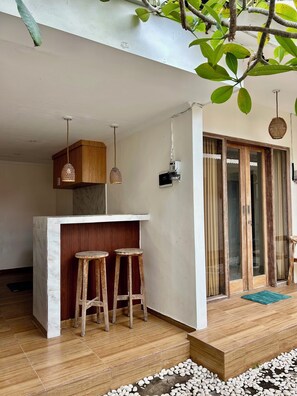 Standaard tweepersoonskamer | Terras