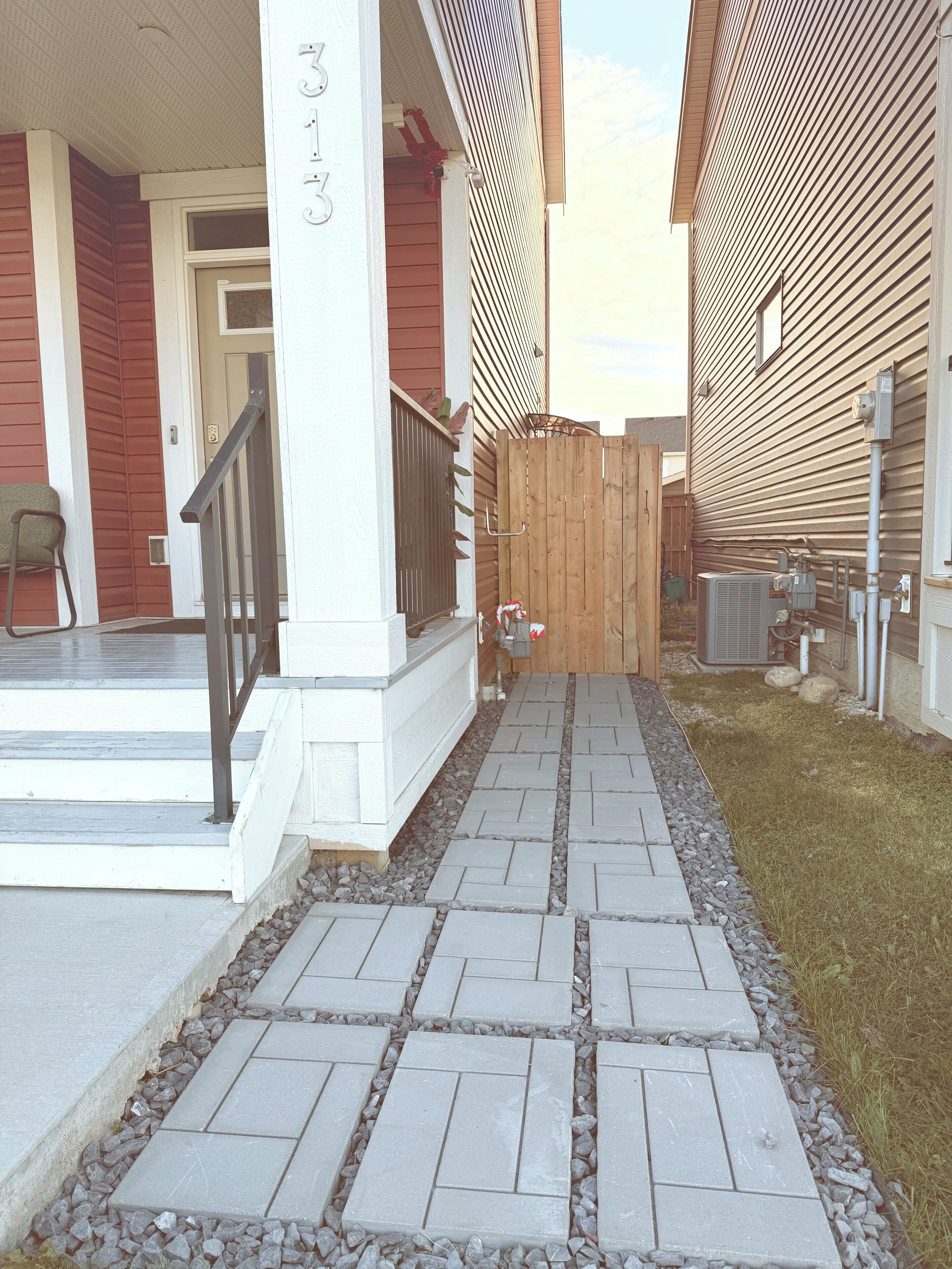 Enceinte de l’hébergement