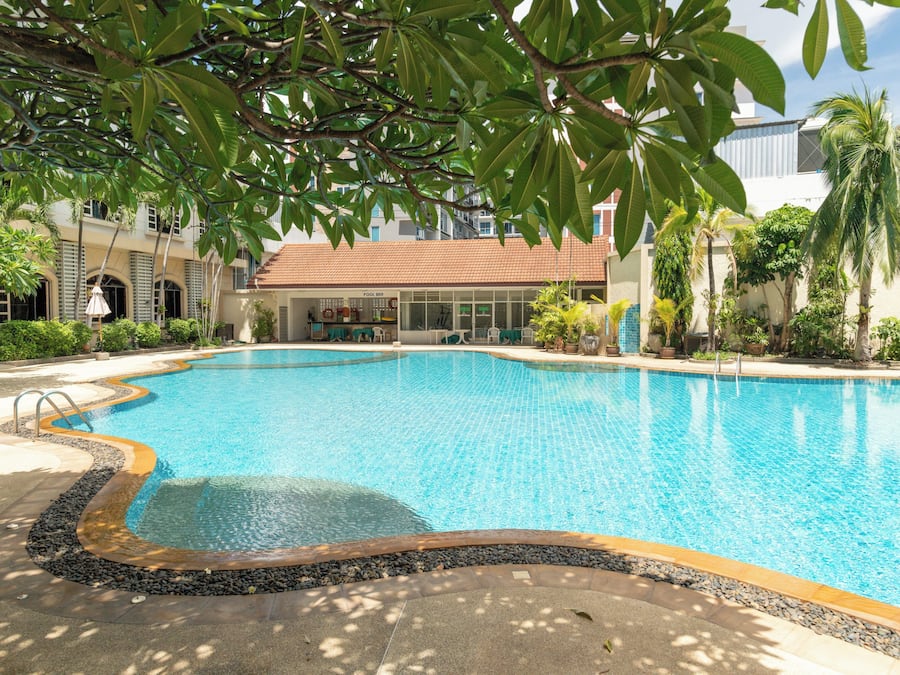 Outdoor pool