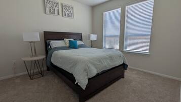 2 bedrooms, WiFi, bed sheets, wheelchair access