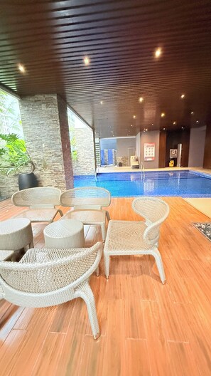 Piscine couverte