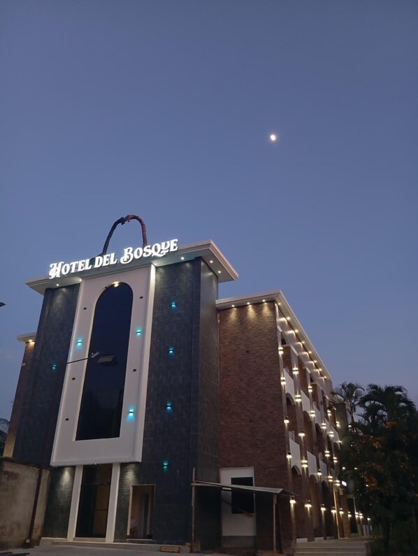 Majoituspaikan julkisivu