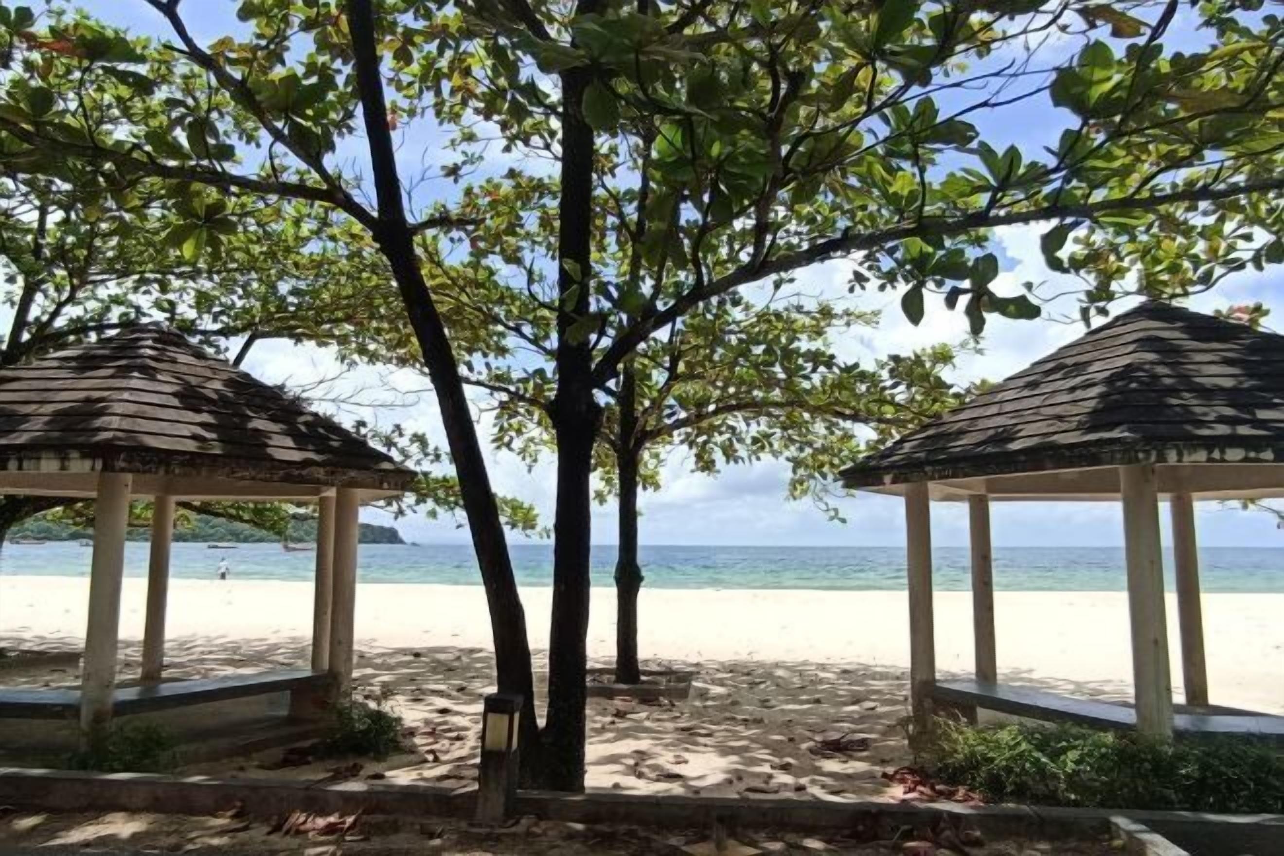 Private beach nearby