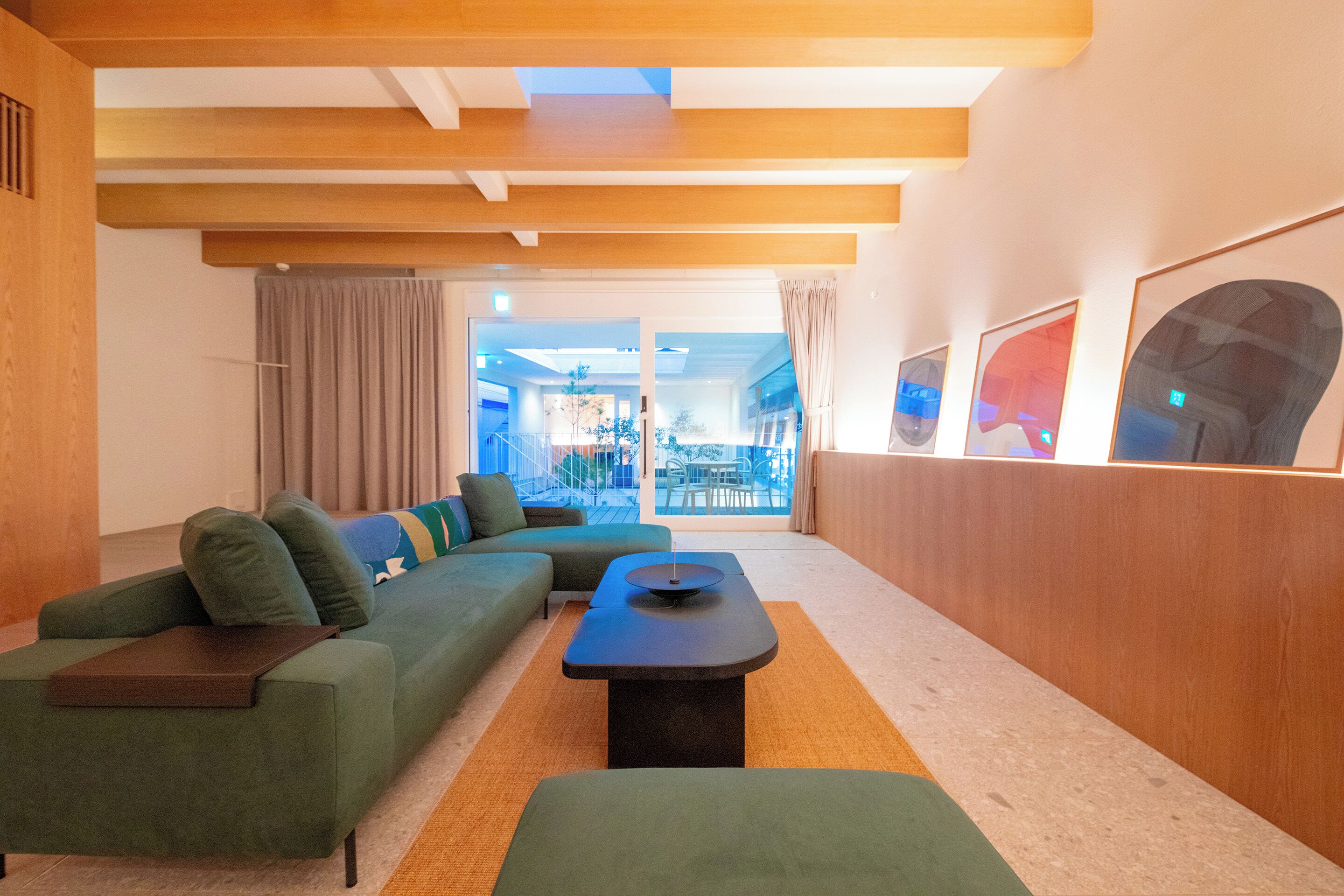 高級雙床房 | 免費 Wi-Fi、床單