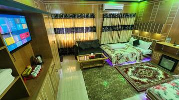 Desk, laptop workspace