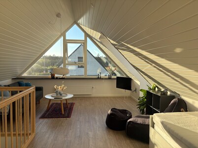 The cozy little fisherman's house in Slettestrand.