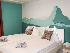 1 室のベッドルーム、旅行用ベビーベッド、WiFi (無料)