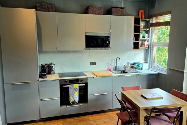 Microwave, dishwasher