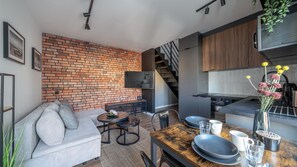 Appartement (60) | Coin séjour | Télévision à écran plat