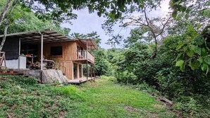House, 1 Bedroom, Smoking, Balcony | Front of property - Teak House in a Forest Above the Beach (Lepanto)