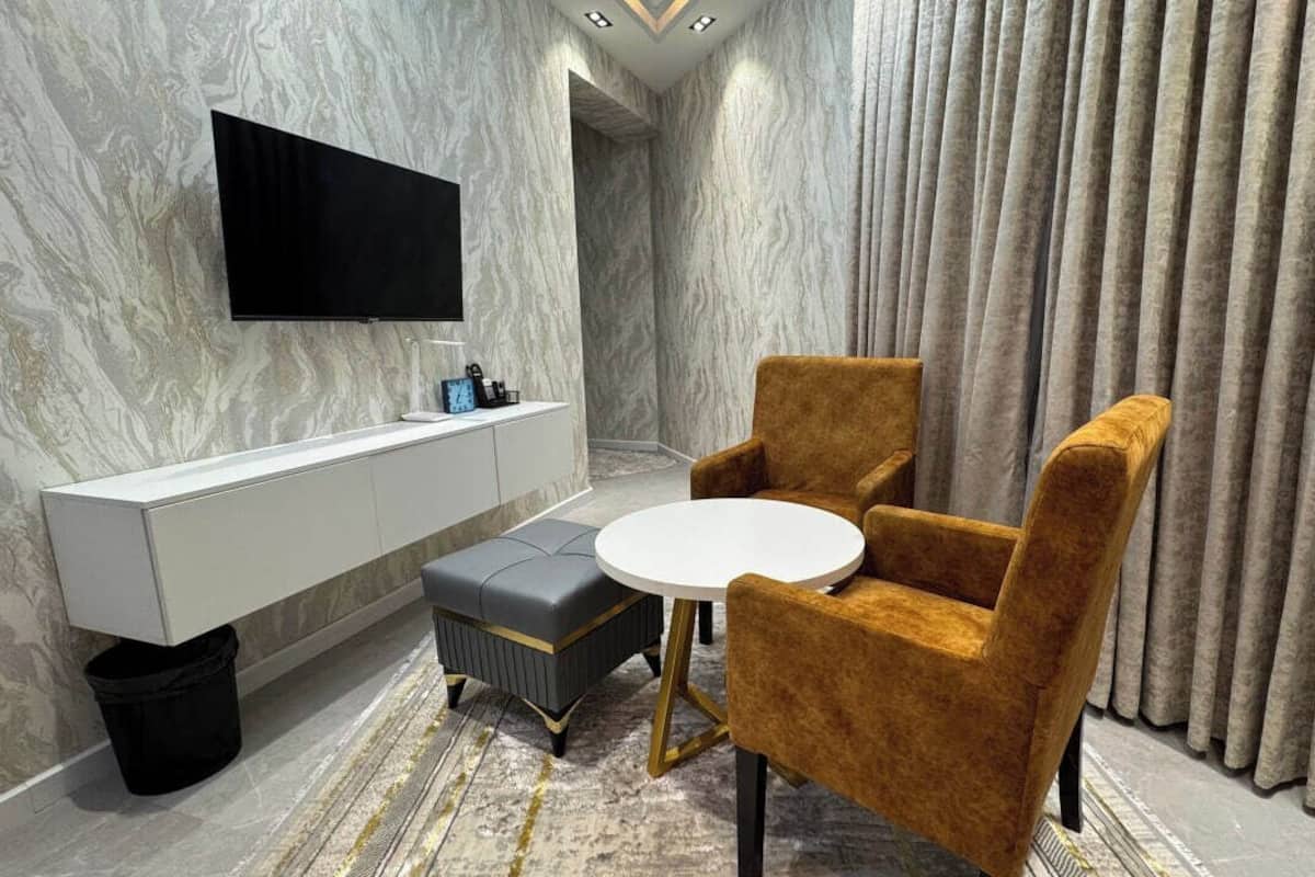 Suite Mewah, pemandangan kota | Area keluarga