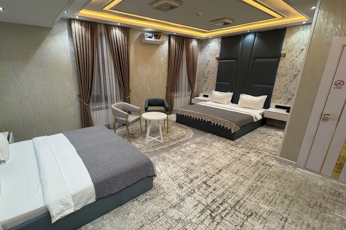 Kamar Quadruple Keluarga, pemandangan kota | Area keluarga