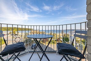 Outdoor dining - fewo1846 - Anne Küste (App. 593) / Studio apartment with balcony and sea view - (Harrislee)