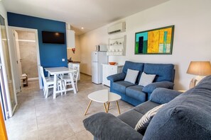 Living area - One-bedroom apartments (Cap d'Artrutx)