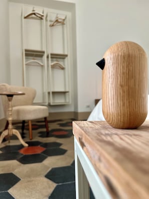 Interior - Downtown apartment with in-room bath and wide vaulted ceilings (Viterbo)