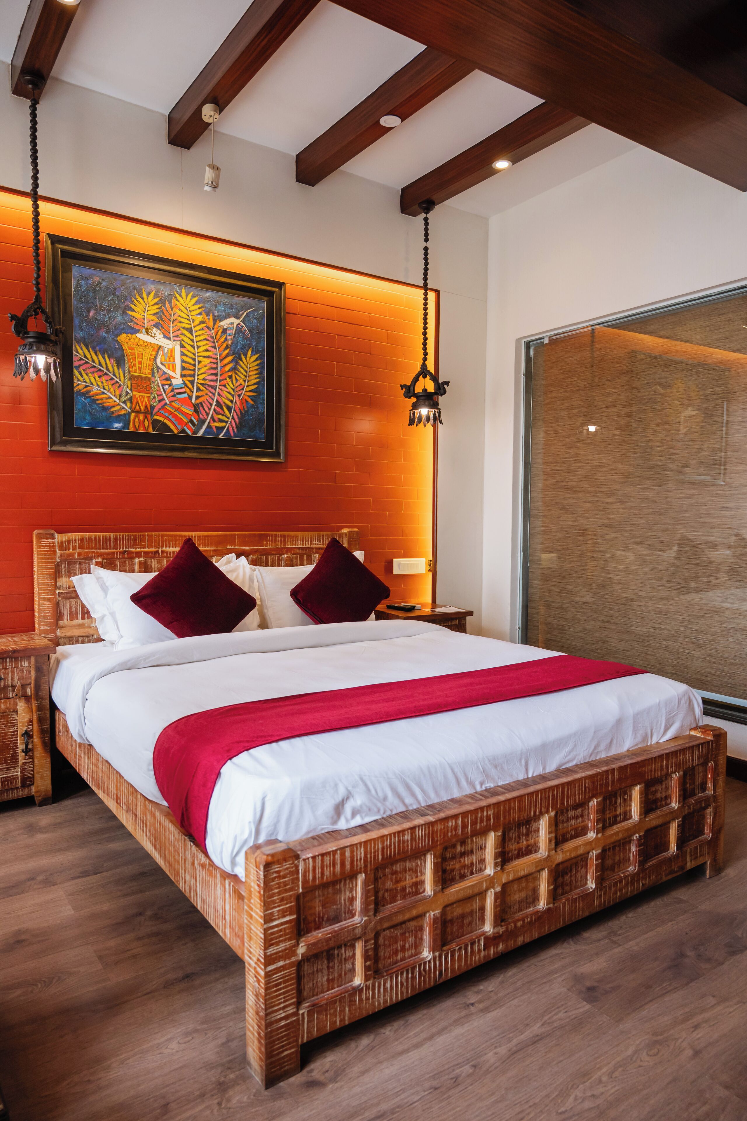 Standard Double Room Single Use, City View | In-room safe, desk, laptop workspace, blackout drapes