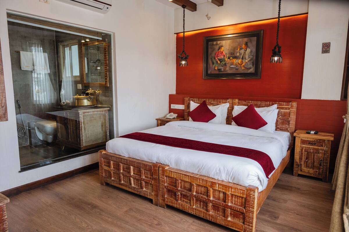 Standard Double Room Single Use, City View | In-room safe, desk, laptop workspace, blackout drapes